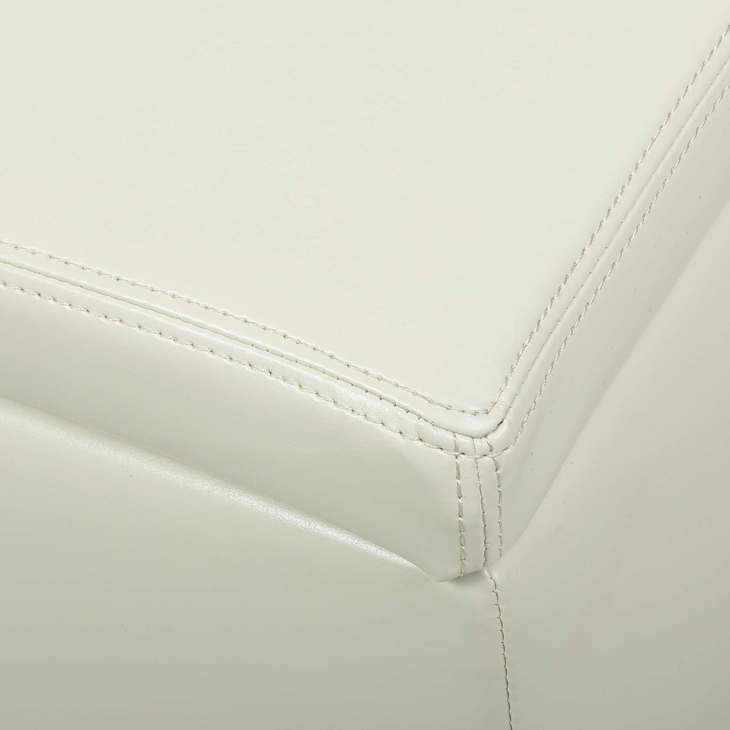 image:imageChristopher Knight Home Glouster PU Storage Ottoman Ivory