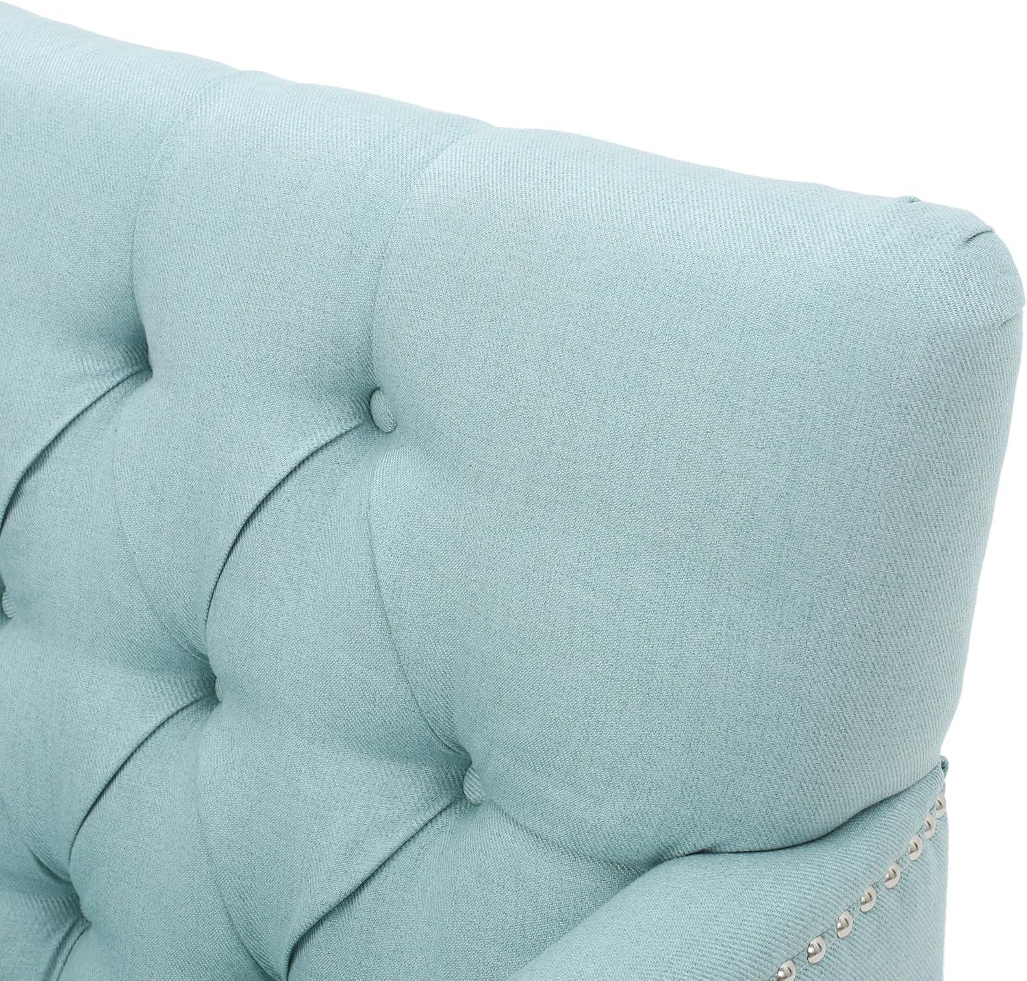 image:imageChristopher Knight Home Malone Fabric Club Chair Light Blue 295D x 28W x 335H Inch