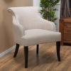 Christopher Knight Home Filmore Fabric Arm Chair, Light Beige
