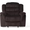 Christopher Knight Home Hawthorne Glider Recliner, Chocholate