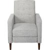 Christopher Knight Home Macedonia Mid Century Modern Tufted Back Fabric Recliner (Light Grey Tweed).