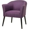 Christopher Knight Home Cosette Fabric Arm Chair, Plum 26.25D x 25W x 31.25H in(Plum)