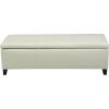 Christopher Knight Home Glouster PU Storage Ottoman, Ivory
