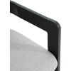 Christopher Knight Home Pula Patio Dining Chairs Set of 2, Aluminum Outdoor Dining Room Chair Set with Removable Seat and Back Cushion, Metal Barrel Chair for Poolside Outdoor Dinner, Black+Gray(Black+gray)