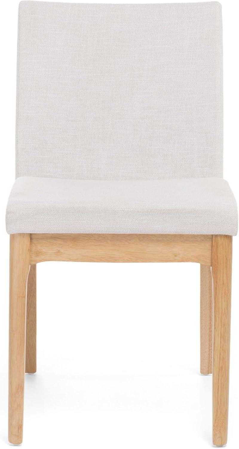 image:imageChristopher Knight Home Benson MidCentury Modern 7 Piece Dining Set Light Beige and WalnutNatural Oak Light Beige