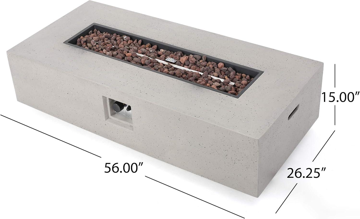 image:imageChristopher Knight Home Cheney Bay Outdoor Aluminum 4 Seater Chat Set with Fire Pit Black Gray and Dark GrayBlack Gray Light Gray