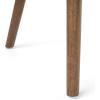 Christopher Knight Home Benson Mid-Century Modern 7 Piece Dining Set, Light Beige and Walnut(Walnut + Mint)