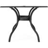 Christopher Knight Home Cayman Outdoor 6-Seater Cast Aluminum Dining Set, 7-Pcs Set, Black Sand(7pcs Dining Set)