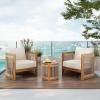 Beige + Teak