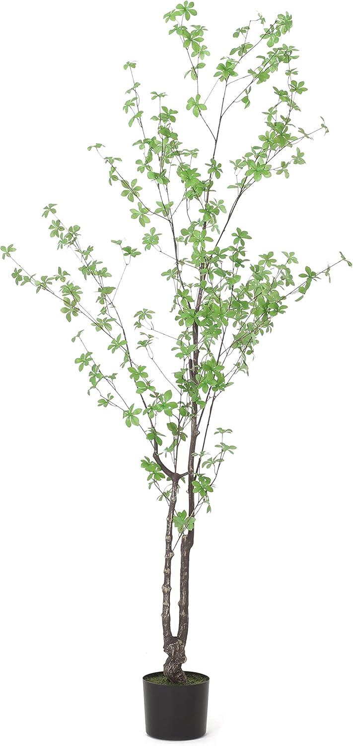 image:imageChristopher Knight Home Bowrun 6 x 3 Artificial Enkianthus Tree Silk Green
