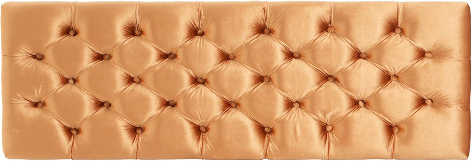 image:imageChristopher Knight Home Ottilie PU Leather Storage Ottoman Bench Wooden Rectangular Ottoman with Storage Bedroom End of Bed Foot Stool Entryway Ottoman Footrest Living Room Extra Seat BrownOrange