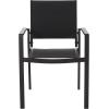 Christopher Knight Home Soto Outdoor 5 Piece Dining Set – Mesh and Acacia Wood – Black/Teak