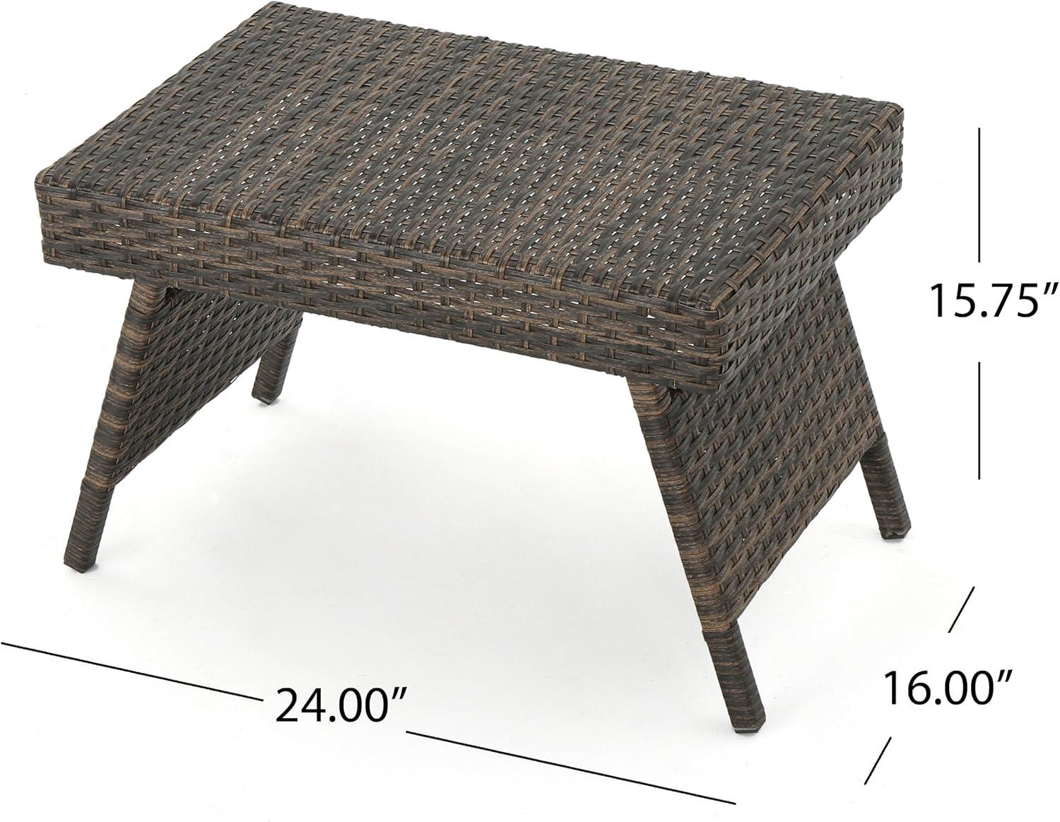 image:imageChristopher Knight Home Salem Chaise Lounge Set Mixed Mocha Wicker