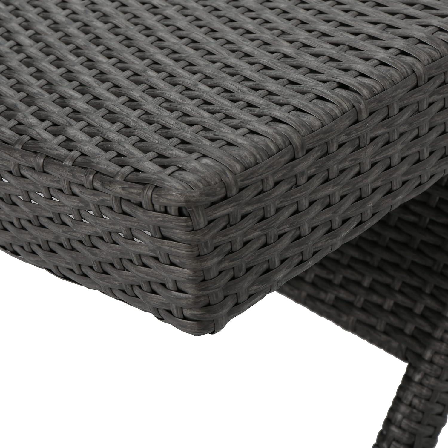 image:imageChristopher Knight Home Salem Outdoor Wicker Arm Chaise Lounges 2Pcs Set