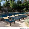 Christopher Knight Home 303816 Outdoor Chaise Lounge Set