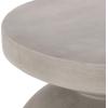 Christopher Knight Home Cayce Outdoor Lightweight Concrete Side Table, Concrete Finish(Cayc concrete Finish)