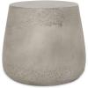 Christopher Knight Home Cayce Outdoor Lightweight Concrete Side Table, Concrete Finish(Grey)