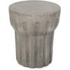 Christopher Knight Home Cayce Outdoor Lightweight Concrete Side Table, Concrete Finish(Solomo concrete Finish)