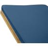 Christopher Knight Home Eugene Outdoor Acacia Wood 3 Piece Chaise Lounge Set, Teak Finish, Yellow, Cream(Blue)