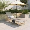 Christopher Knight Home Hargrove Patio Chaise Lounge, Aluminum Frame, Mesh Seating and Rope-Wrapped Legs, 5-Position Adjustable Backrest/Height, Outdoor Relaxation, Poolside, Natural+Silver,1 pcs