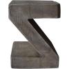 Christopher Knight Home Lux Outdoor Lightweight Concrete Accent Table, Natural(Jingl light Gray)