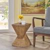 Christopher Knight Home Lux Outdoor Lightweight Concrete Accent Table, Natural(Kajs natural)