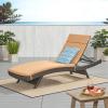 Christopher Knight Home Salem Outdooor Wicker Adjustable Chaise Lounge with Cushion