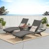 Christopher Knight Home Salem Outdoor Chaise Lounge(Brown)
