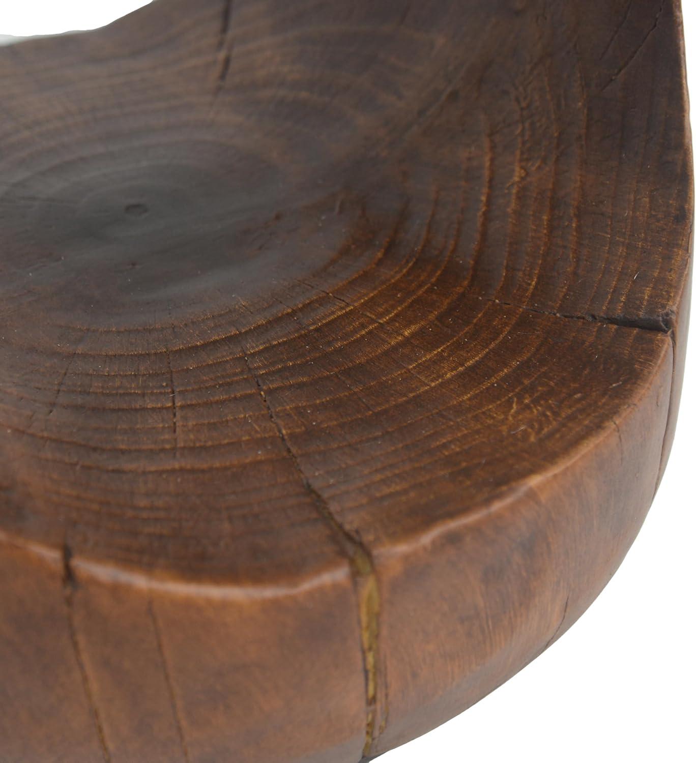 image:imageChristopher Knight Home Outdoor Side TableHollow Design End TablePatio Garden Stool TableDecorative Accent Table for Patio Balcony Beach Pool SideLightweight ConcreteWood Like TextureNaturalAntique Brown