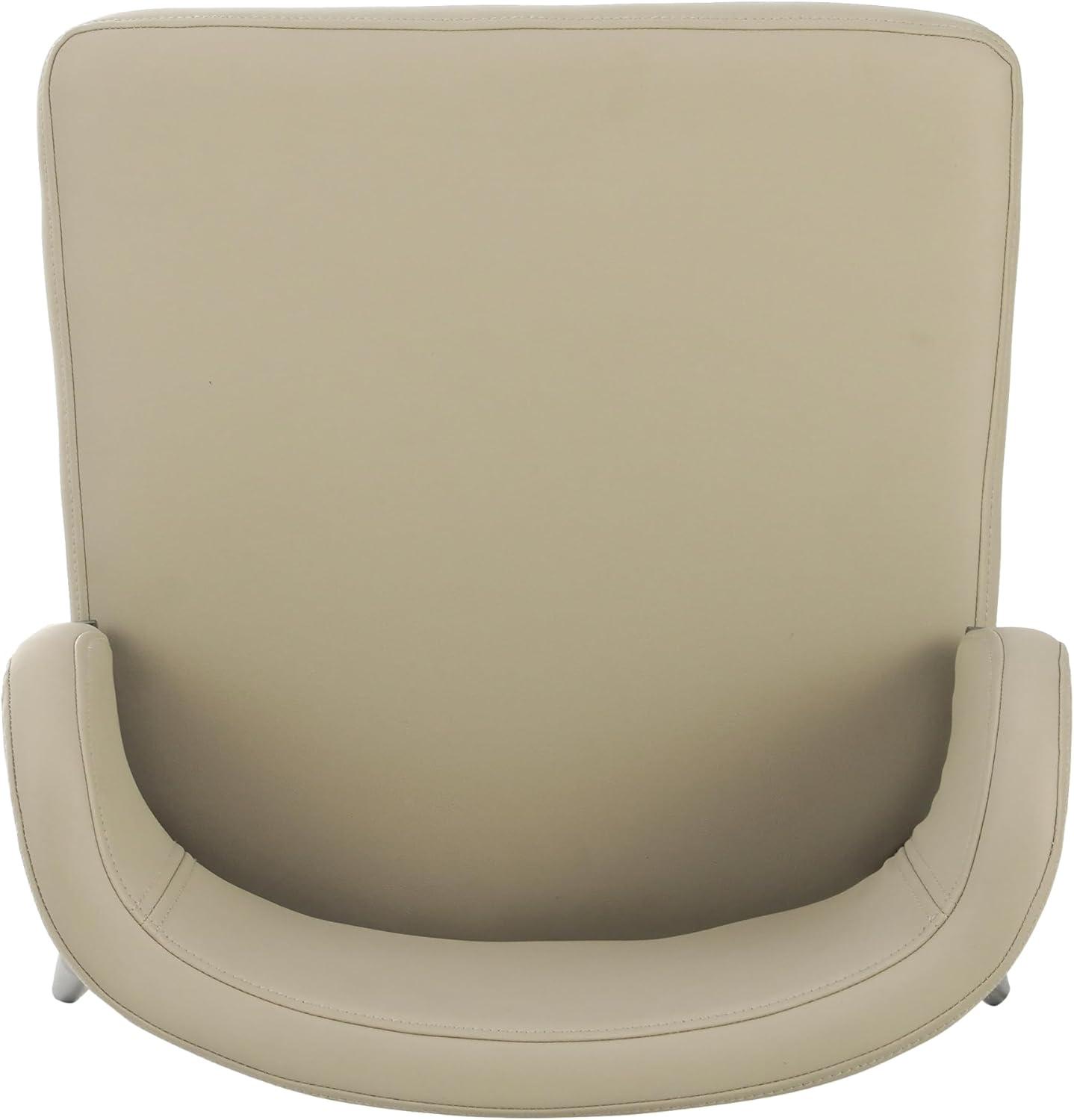 image:imageChristopher Knight Home Ebany Barstools Set of 2 Metal Frame Counter Stools Upholstered Kitchen Chair Curved Back Support Bistro Chairs 30 H Island Stool for Dining Kitchen Cafeteria BrownKhaki
