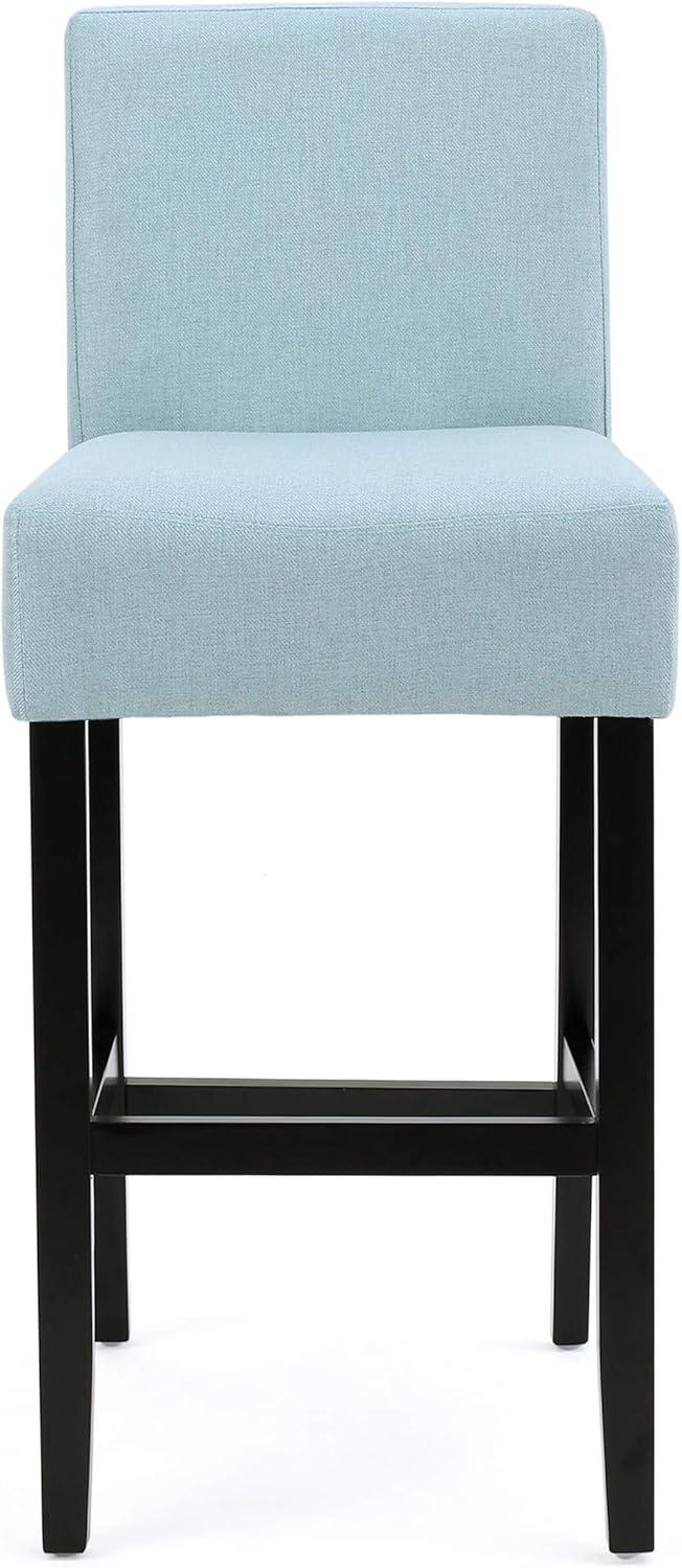 image:imageChristopher Knight Home Lopez Fabric Barstools 2Pcs Set Light Blue