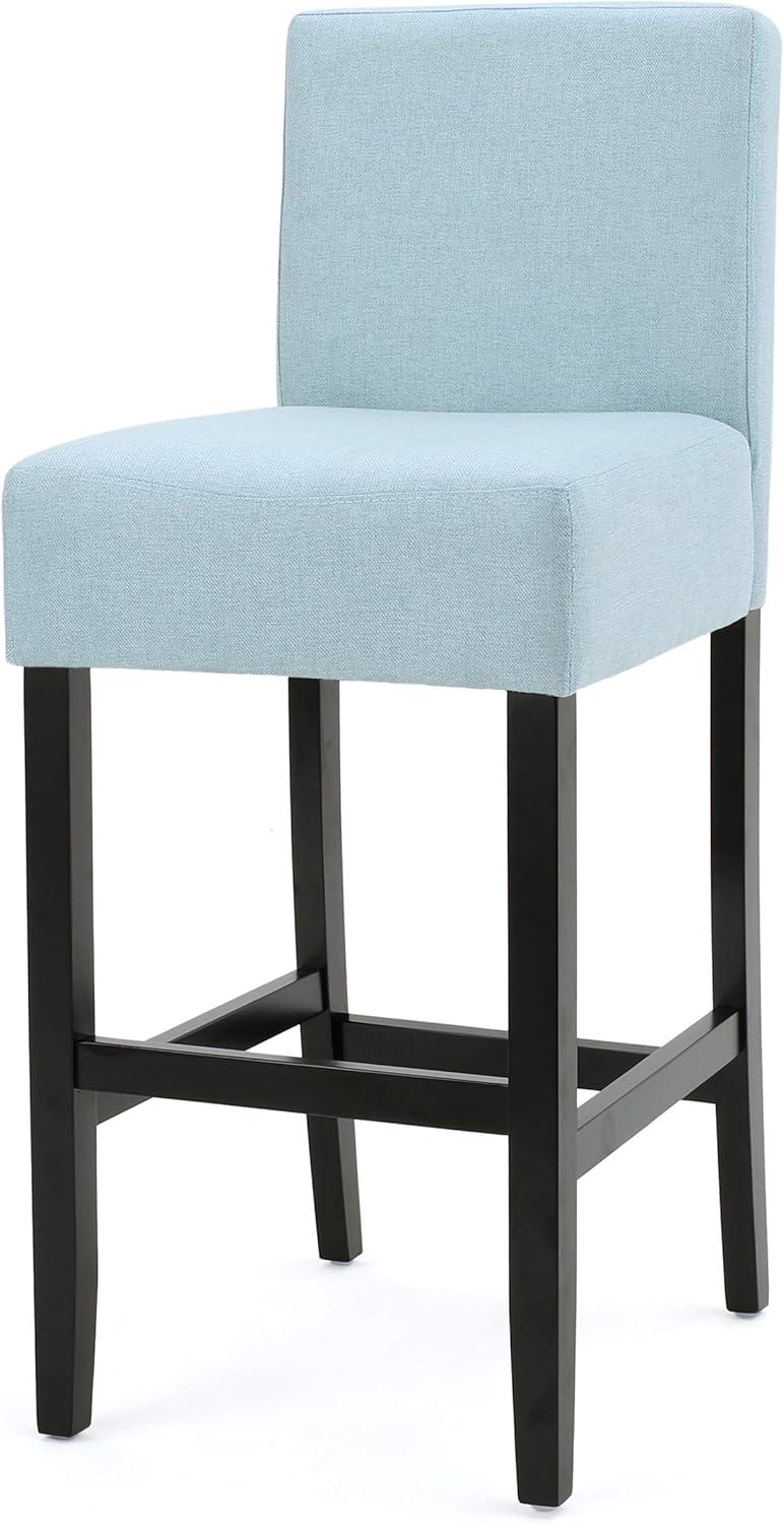 image:imageChristopher Knight Home Lopez Fabric Barstools 2Pcs Set Light Blue