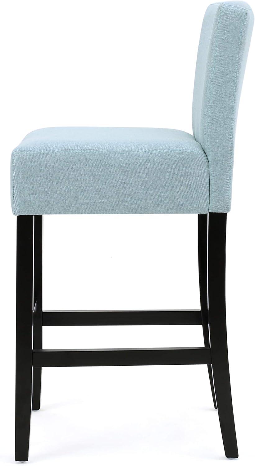 image:imageChristopher Knight Home Lopez Fabric Barstools 2Pcs Set Light Blue