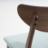 Christopher Knight Home Gavin Counter Chairs, 2-Pcs Set, Mint / Walnut Finish