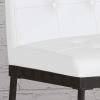 Christopher Knight Home Savannah Industrial Modern 24″ Counter Stool with Faux Leather Backing and Metal Pipe Base (Set of 2), White and Black Finish