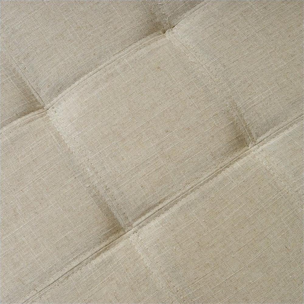 image:imageChristopher Knight Home Mission Tufted Fabric Storage Ottoman Bench Dark BeigeDark Beige