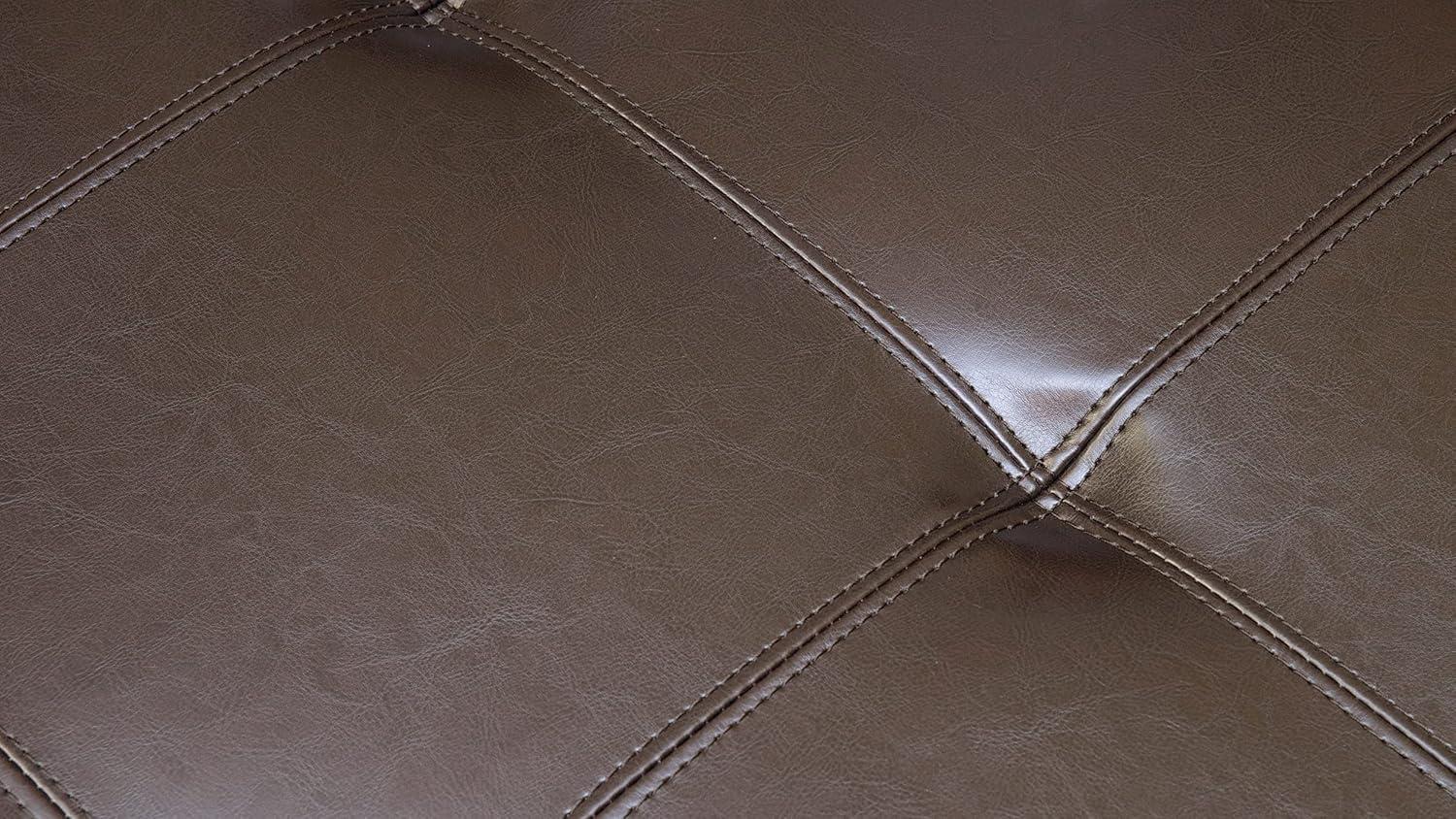 image:imageChristopher Knight Home Richmond Bonded Leather Storage Ottoman Espresso