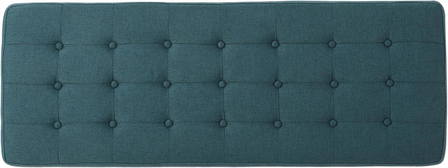 image:imageChristopher Knight Home Saxon Fabric Bench Dark Teal