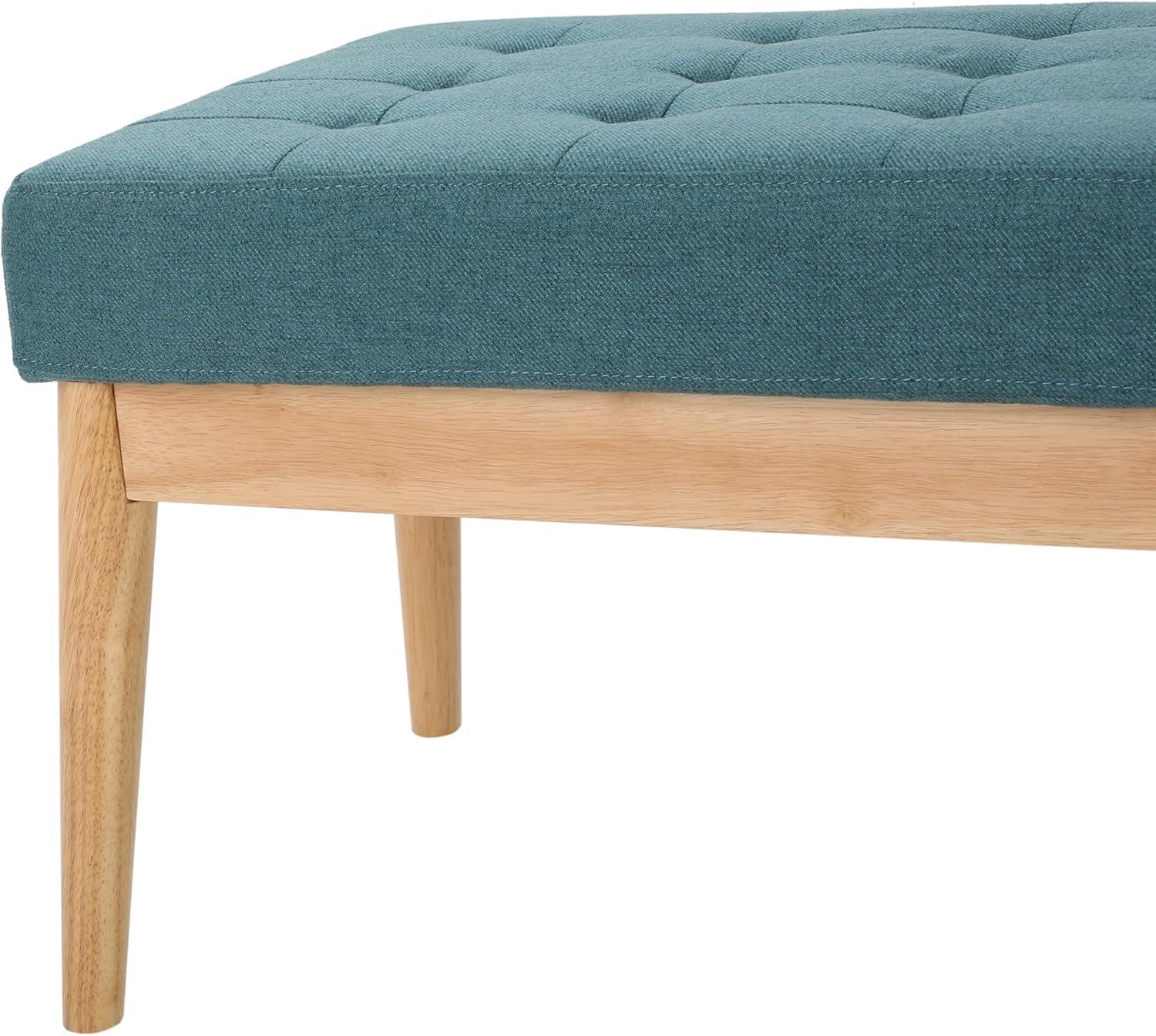 image:imageChristopher Knight Home Saxon Fabric Bench Dark Teal