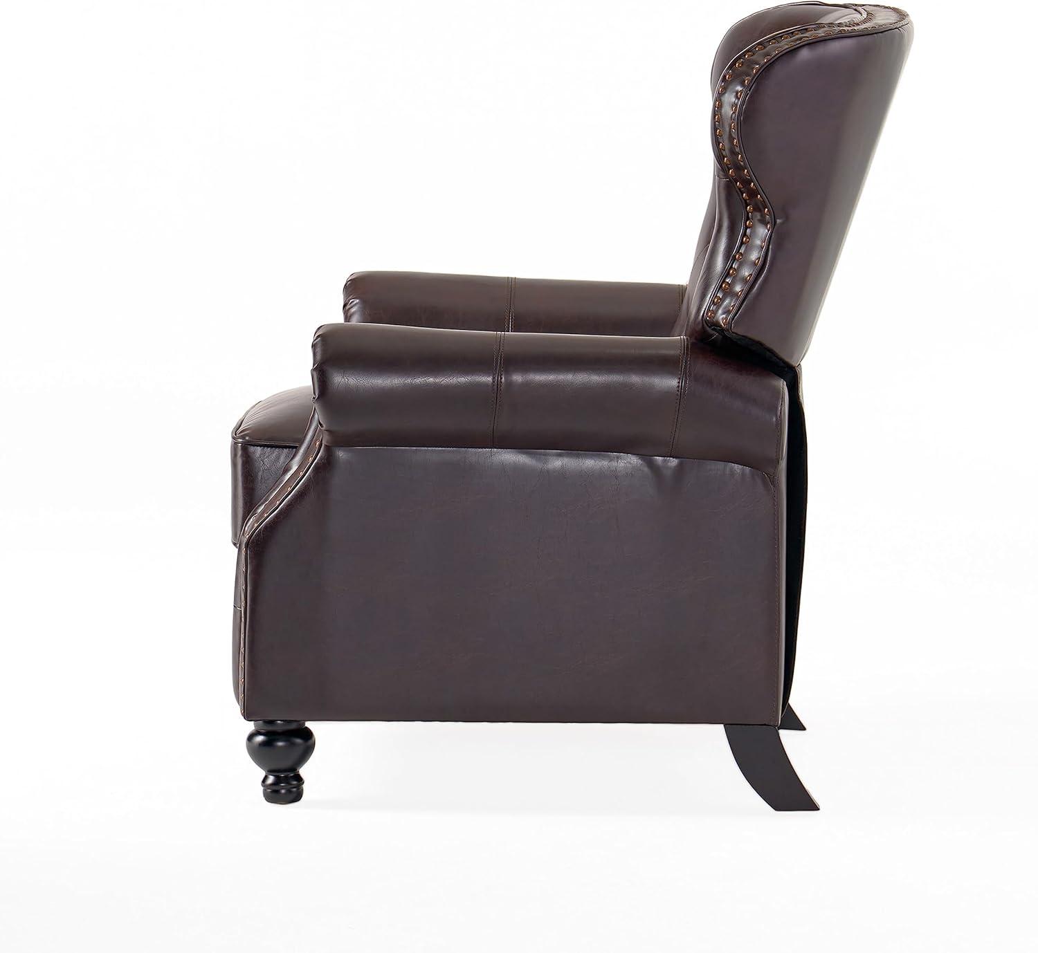 image:imageChristopher Knight Home Walder Reconstituted Bycast Leather Recliner Brown