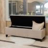 Christopher Knight Home Glouser Fabric Storage Ottoman, Light Beige