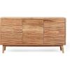 Warrenton Handcrafted 2 Door Sideboard – Acacia Wood – Natural
