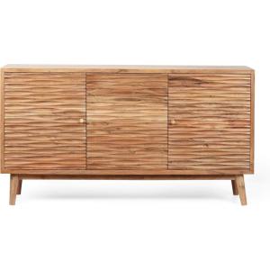 Warrenton Handcrafted 2 Door Sideboard – Acacia Wood – Natural