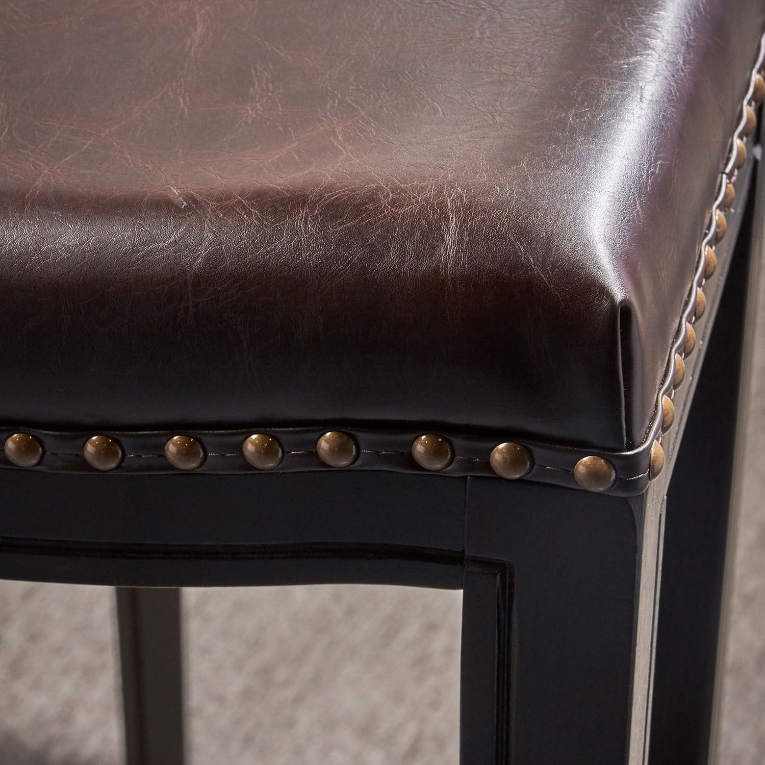 image:imageChristopher Knight Home Avondale Backless Bar Stools12D x 1813W x 30H 2Pcs Set BrownBackless Bar Stools