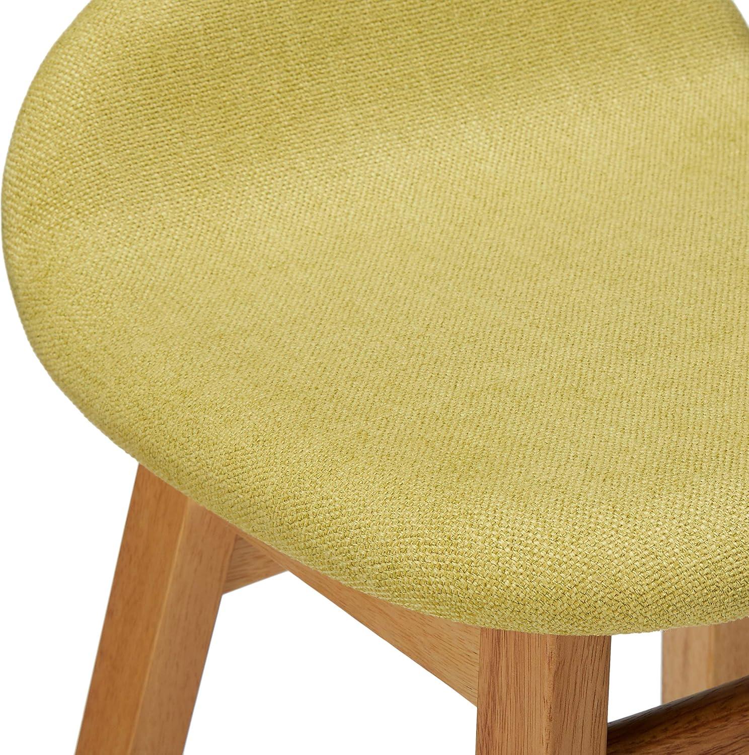 image:imageChristopher Knight Home Moria Fabric Oak Finish Bar Stools 2Pcs Set Green Tea