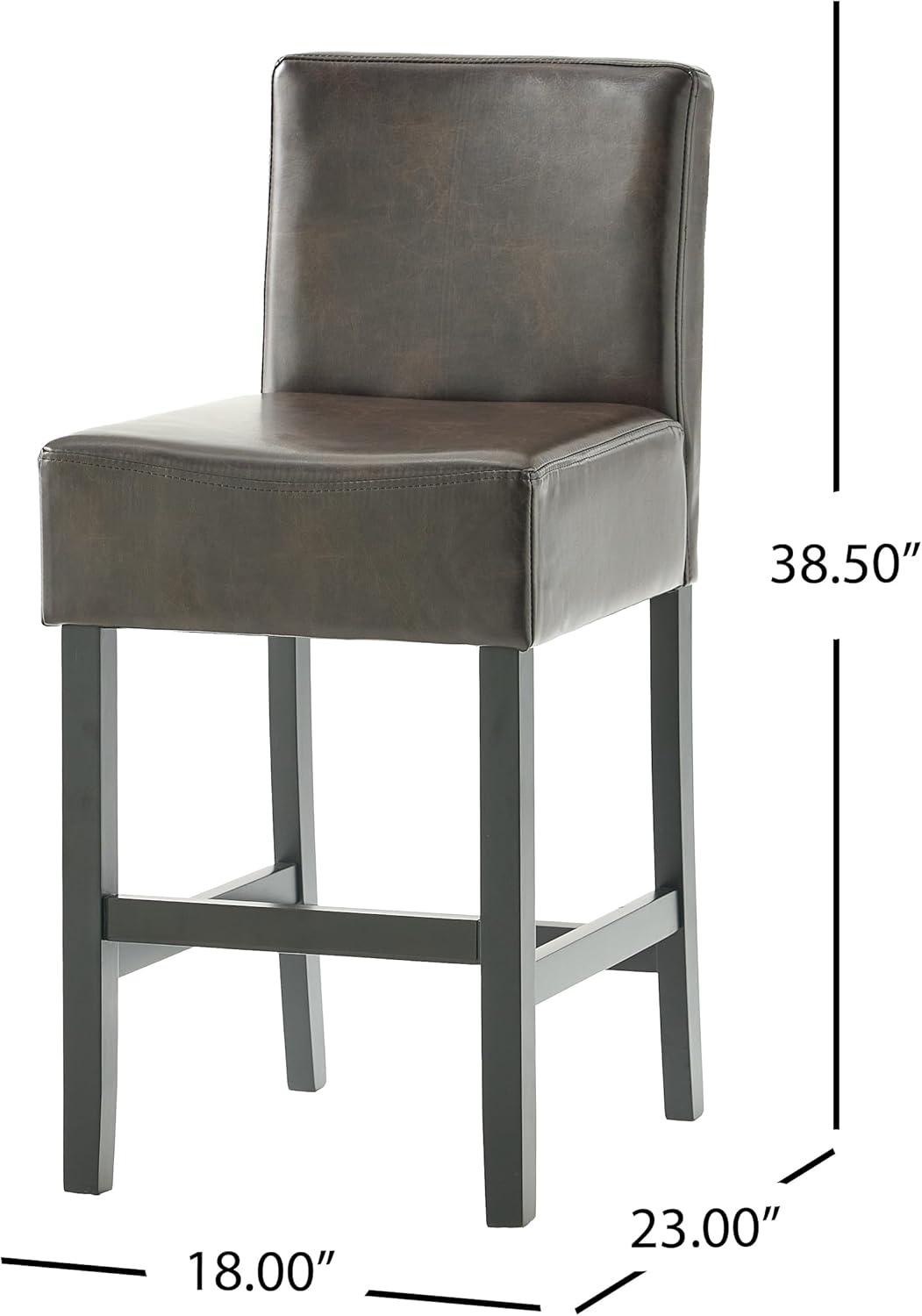 image:imageChristopher Knight Home Portman Counterstool Brown 18W x 23D x 3850H
