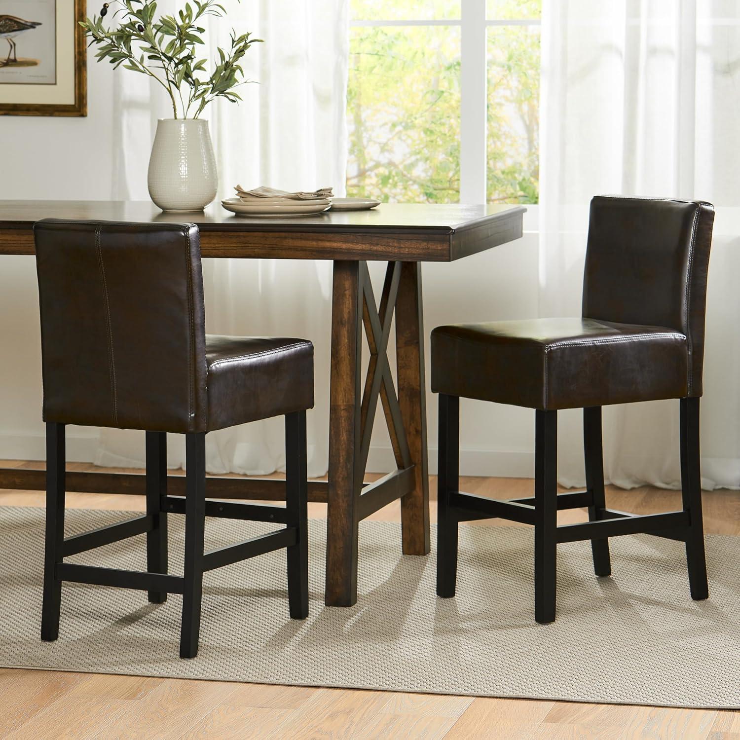 image:imageChristopher Knight Home Portman Counterstool Brown 18W x 23D x 3850H
