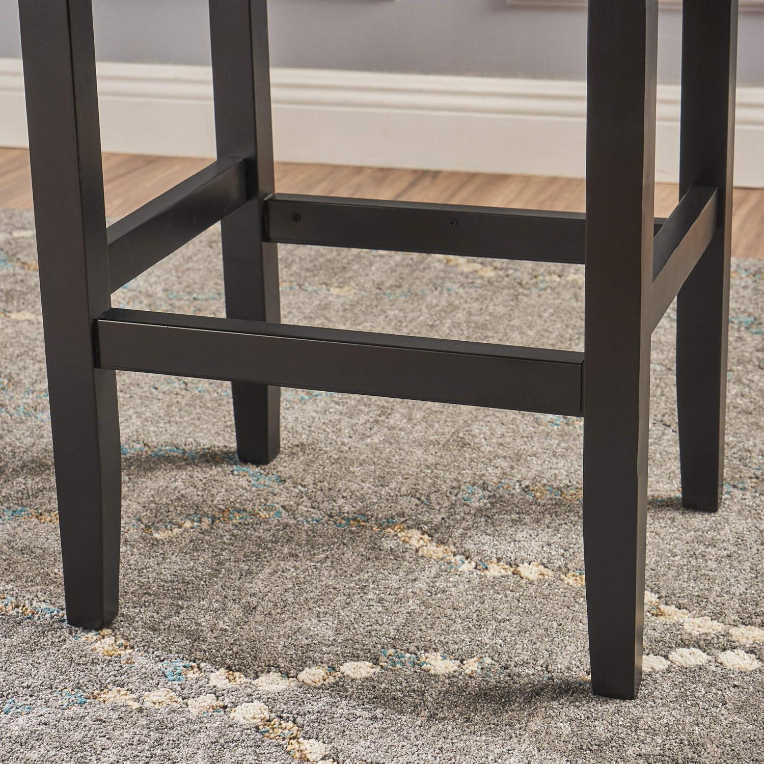 image:imageChristopher Knight Home Portman Leather Backless Counterstools 2Pcs Set Brown