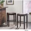 Christopher Knight Home Avondale Backless Bar Stools,12″D x 18.13″W x 30″H, 2-Pcs Set, Brown(Backless Bar Stools)