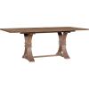Christopher Knight Home Ethan Extendable Dining Room Table for 6, Wooden Rectangular Expandable Kitchen Table, Vintage Dining Table for Dining Room Kitchen, Light Natural(Walnut)